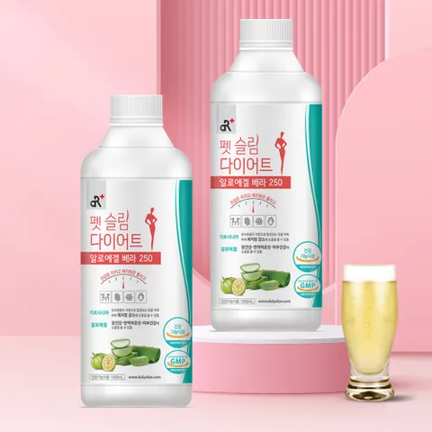 펫슬림 다이어트 알로에겔 베라250 2병