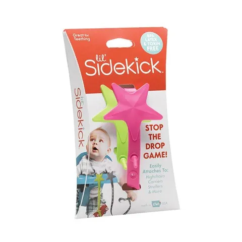 [10%쿠폰  ★정가46,000원★][릴사이드킥] 듀오세트(그린+핑크)_카시트 유모차 멀티홀더 출산선물 출산준비물 +사은품(  )