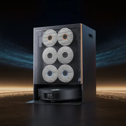 드리미 매트릭스10 울트라 블랙 물걸레 자동교체 로봇청소기