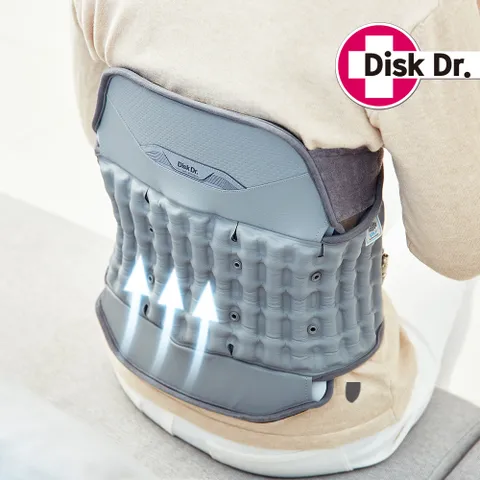 디스크닥터 WD57P 허리지지대 의료용 견인치료 도움주는 의료기기