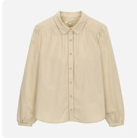 [현대백화점] [써스데이아일랜드](T256MBL134W)플라워자수 셔츠형 블라우스 +할인쿠폰