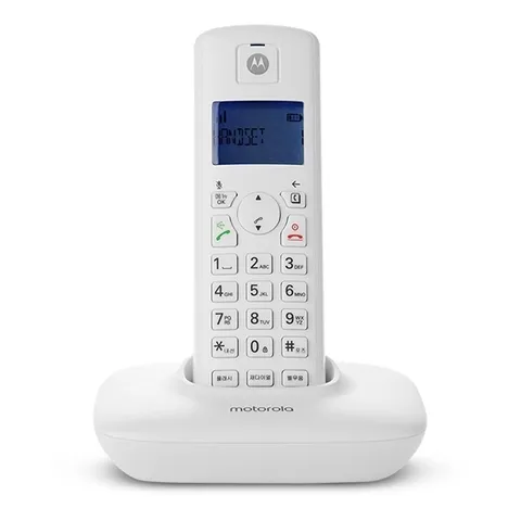 [오늘 출발합니다.]모토로라 무선 전화기 T401A 화이트