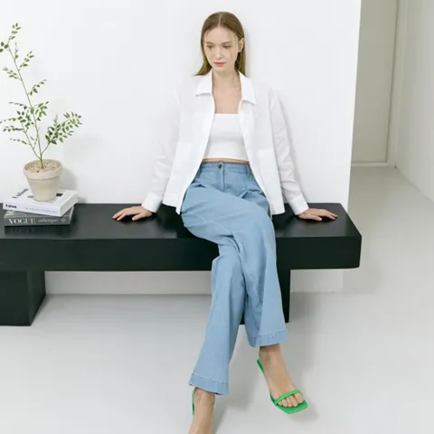 제이슨우 린넨 데님 팬츠 WYDP3W01 +할인쿠폰