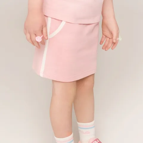 [휠라키즈] <FILA X MOTR> 테이핑 스커트 (FK2SKD2M51F_IPK)