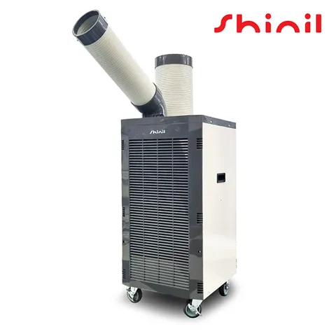 신일 산업용 에어컨 이동식 실외기없는 에어컨 1구 PC35G 그레이 +할인쿠폰