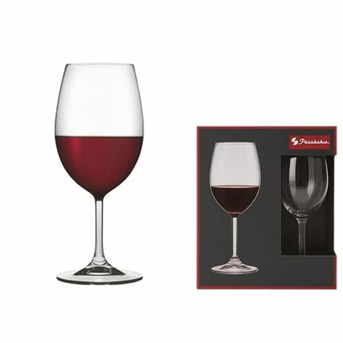 아모르 IK33PC18 와인잔 가정 업소 고급 레드 와인잔 피사바체 와인컵 예쁜 글라스 440ml 2개