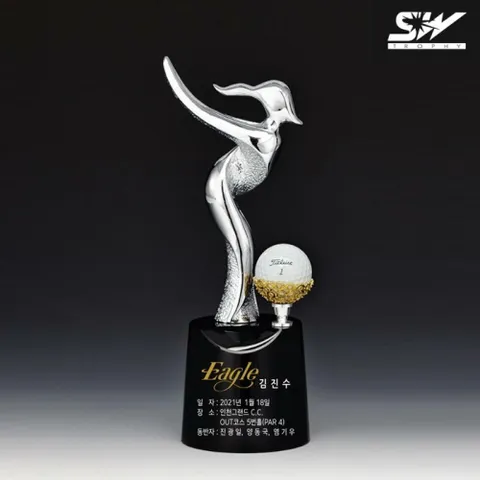 2024 성우 SWT-17 골프 이글 기념트로피 메탈 95×95×280 +할인쿠폰