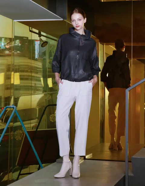 [현대백화점] [손정완] 군번줄 시보리 슬랙스 ZSL4141021