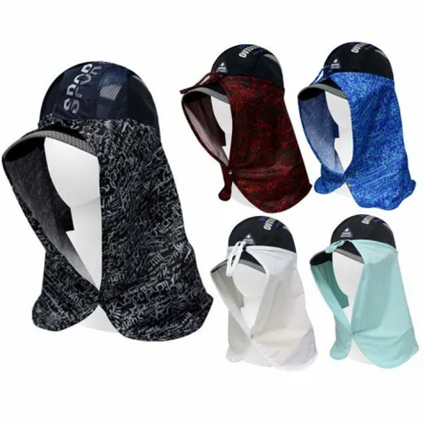 햇빛 차단 스포츠 캡 골프 등산 조깅용 얼굴 모자 +할인쿠폰