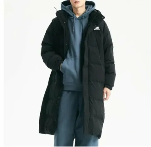 뉴발란스 매장정품 UNI 액티브 롱 구스다운 블랙 (NBNPD42923_19) +할인쿠폰