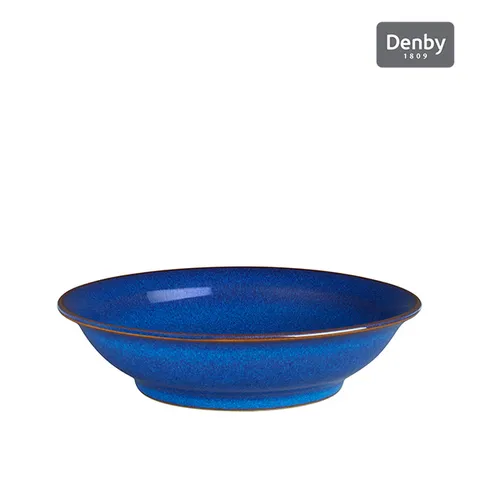 [현대백화점] [덴비] 임페리얼 블루 라지 섀로우 보울  +할인쿠폰