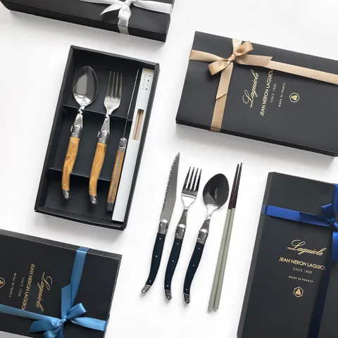 [선물포장] 장네론 라귀올 샌들젓가락 1인세트 (12color)