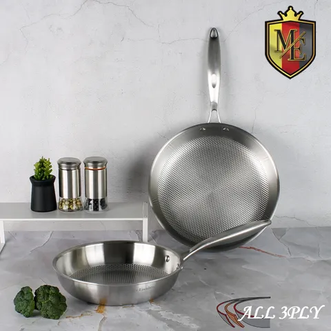 아이젠베르그 Vergnugen IH 엠보싱 통삼중 후라이팬 2종 (24후+28후)