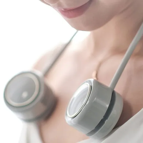 충전식 핸즈프리 목에거는 선풍기 넥풍기 넥밴드