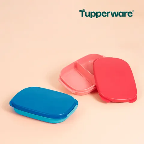 타파웨어 미니 도시락(핑크/블루)