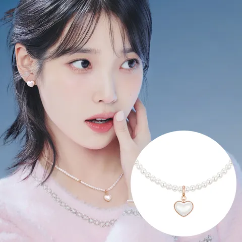 마리엘 진주 비드목걸이+펜던트 세트 (SET-J0-0903)