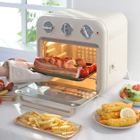 홈바이홈 18L 스팀 오븐 스테인레스 에어프라이어