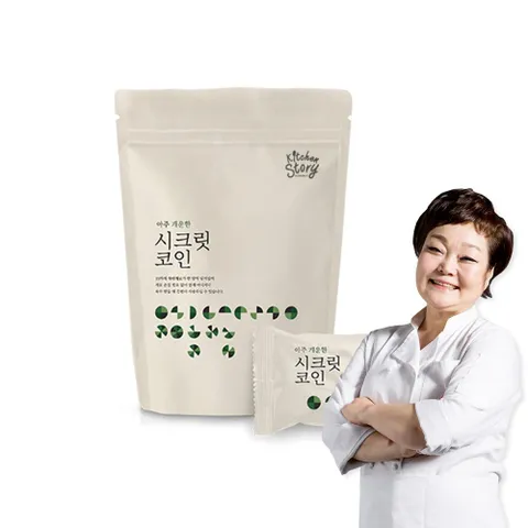 빅마마 이혜정의 시크릿코인 개운한맛 80g x 5팩 (총100알)