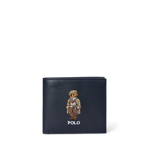 [현대백화점] 폴로 랄프 로렌 남성 폴로 베어 레더 빌폴드 코인 월렛(MAPOSLG0G220335410) + 최종 결제가 기준 10% 적립