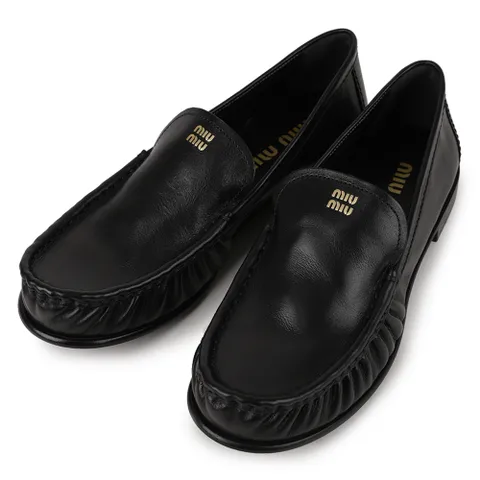 미우미우 버팔로 가죽 로퍼 5D499E-007-F0002-015 +할인쿠폰