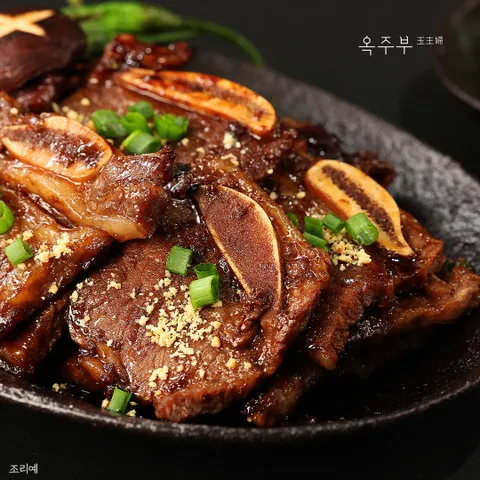 옥주부 LA양념갈비 600g 2팩