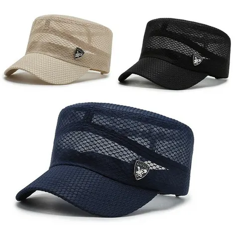 [하프클럽/옷자락]남성 특수벌집망사 여름 쿨메쉬 등산 군모 모자 이글