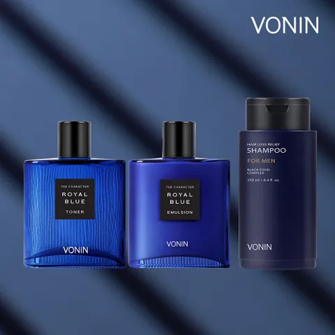 [보닌]VN 더 캐릭터 로열블루 토너1+에멀전1+샴푸1