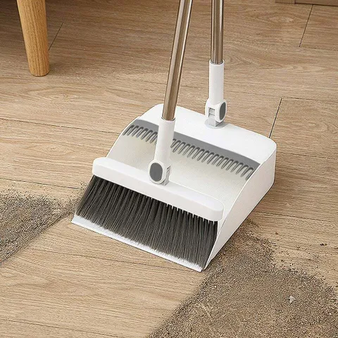 3중솔 QCW302F5 긴빗자루 다용도 실내 사무실 만능 청소도구세트