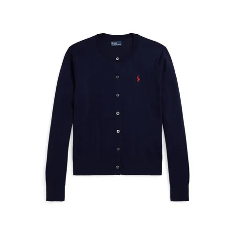 [현대백화점] 폴로 랄프 로렌 여성 코튼 크루넥 카디건(WMPOSWENDW20478400)