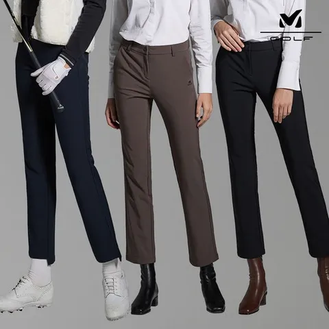 [하프클럽/밀레 골프]여성본딩팬츠3종세트