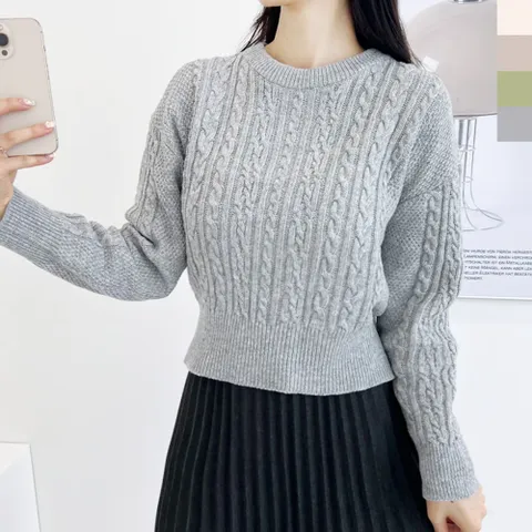 블레오 여자런던 케이블꽈베기니트 DM2512161468 +할인쿠폰