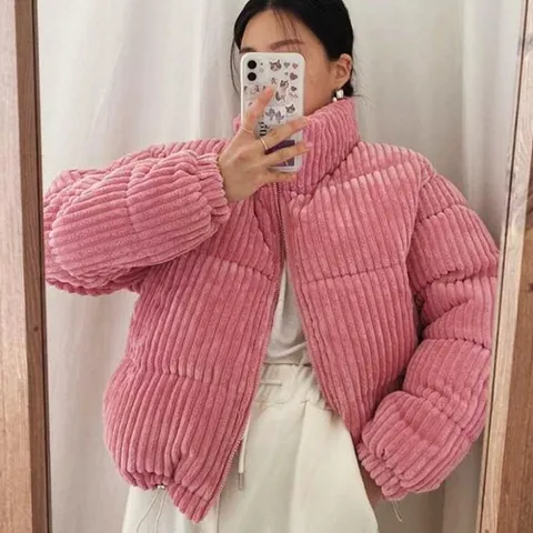 자켓 재킷 점퍼 하이넥 숏패딩 여성 +할인쿠폰