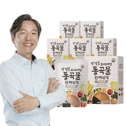 박경호 프리미엄 통곡물 한끼선식 6박스(30gx60포) 