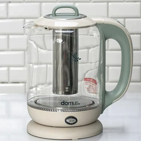 주전자 티포트 도 무스 커피포트 전기 티 차 1.7L +할인쿠폰