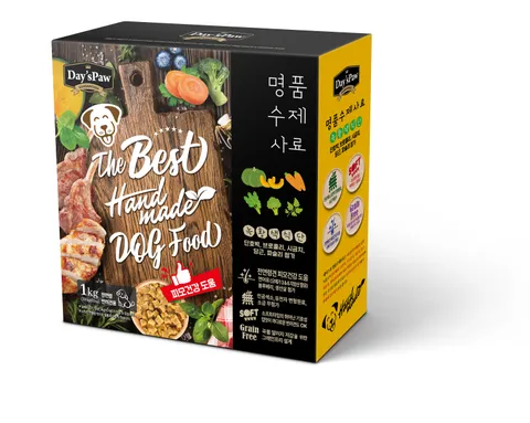 리뉴얼-데이스포 명품수제사료 녹황색식단 1kg