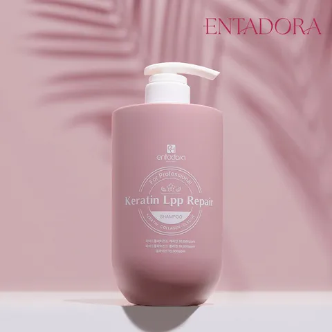 [엔타도라] 미용실 극손상모 단백질케어 대용량 샴푸 케라틴 LPP 리페어 샴푸 750ml 1개