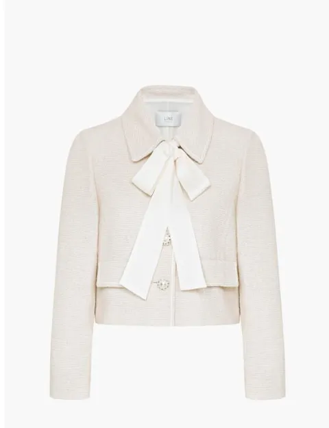 [현대백화점] [라인어디션] 웰러스 트위드 자켓 NRJKOD4000