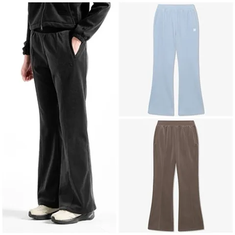 [현대백화점] [휠라] FILA 여성용 벨로아 코듀로이 기모 부츠컷 팬츠 FS254FP02F004 3종