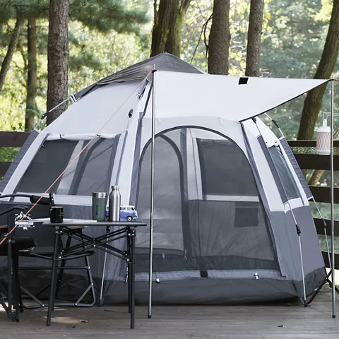 [어반캠퍼] 육각텐트 헥사곤 5 원터치 텐트 팝업 이너 텐트 캠핑 캐노피