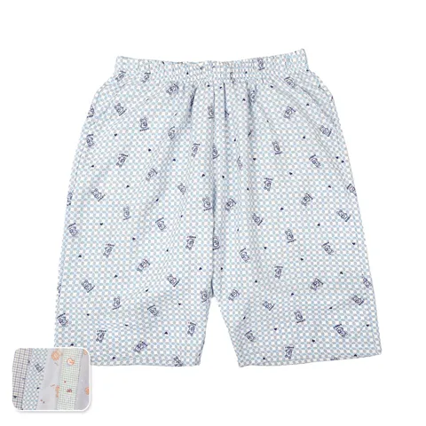 바풀 HY DB 185311 남성 파자마 쿨 여름바지 초경량 실내바지 5부