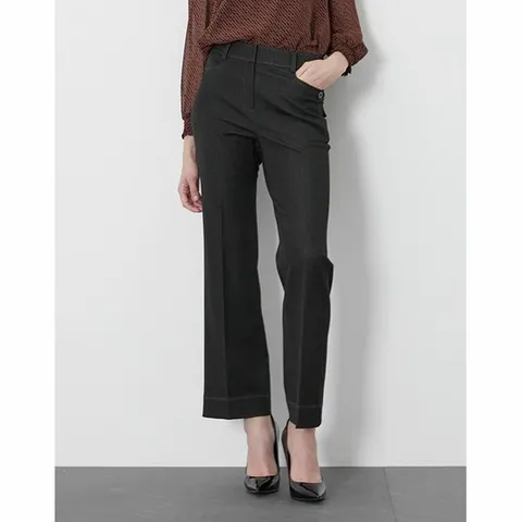 [하프클럽/올리비아로렌]스티치 디테일 붓컷 팬츠_VOCDLYF8131