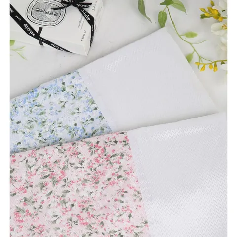 인견하우스 풍기인견 이불 인견겹이불 1인용-야생화 2컬러, 핑크