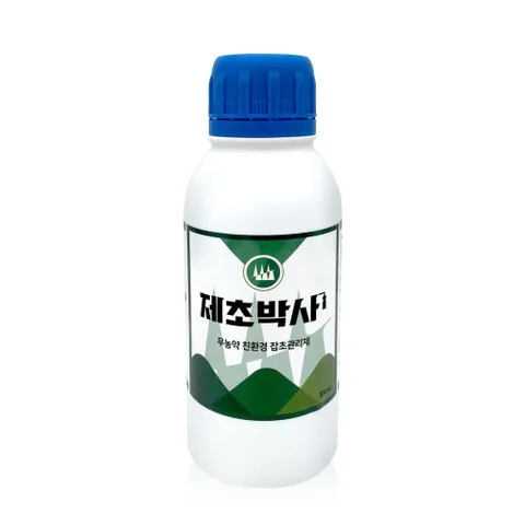 친환경제초제 잔디잡초관리제 무농약 제초박사 550ml (20리터말통 4-5통분), 600ml