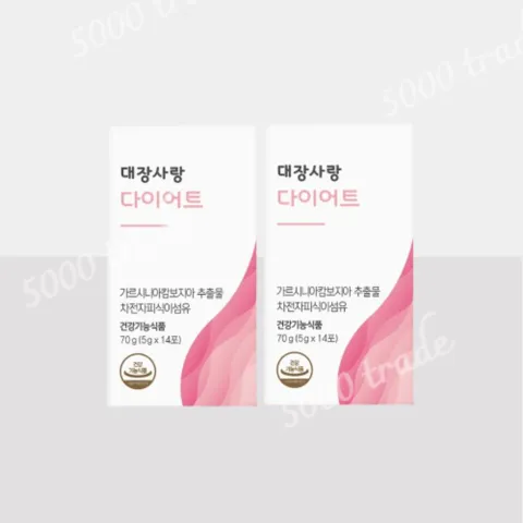 미궁365 대장사랑 다이어트 차전자피환 체지방 감소 2박스 (28포), 대장사랑 다이어트, 70g, 2개