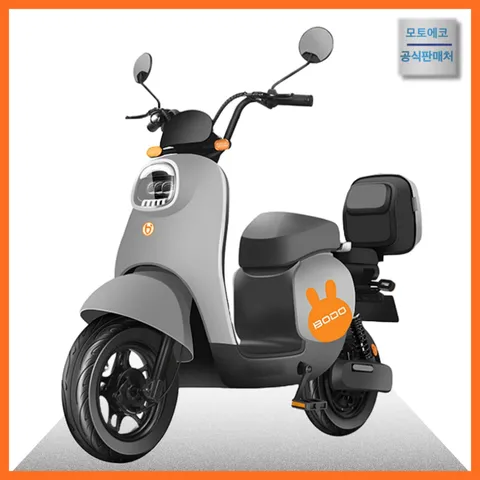 모토에코 출퇴근 전기 오토바이 전동 스쿠터 바이크 배달용 미니 이륜 48V 리튬배터리, 그레이, 모토에코 전동스쿠터...