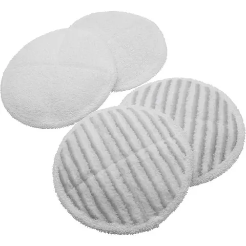 vhbw 스팀 청소기 스틱형 침대 카페트 쇼파 비셀 20522 스핀웨이브 무선 진공청소기와 되는 4피스 극세사 천 세트 1509066, 단일색상