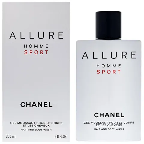 샤넬 알뤼르 옴므 스포츠 헤어 바디 워시 200ml, 200ml, 1개