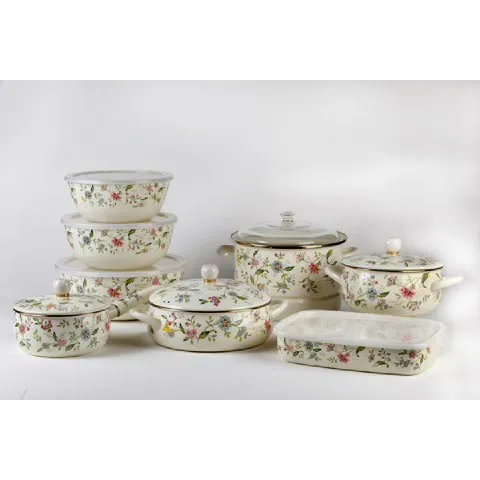 [EJIRY] 에지리 프로방스 법랑냄비 20cm 양수냄비