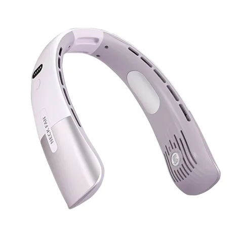 cosmag 하절기 아웃도어 휴대용 넥밴드 선풍기 잎 없음 무소음 넥선풍기