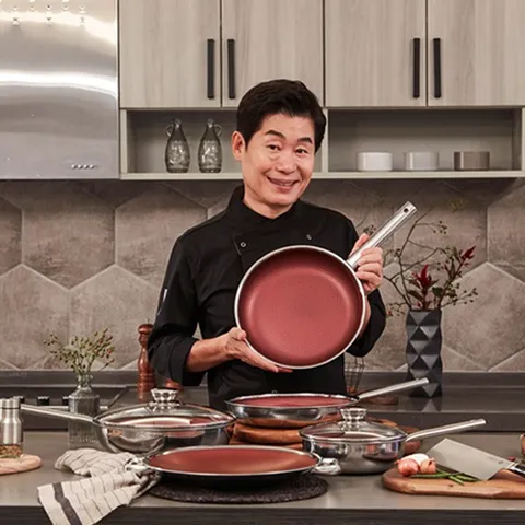 이연복 코팅 후라이팬세트 궁중팬 뚜껑 IH 인덕션